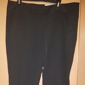 $79 LOFT MARISA BLACK 14 TALL PANTS NEW WITH TAGS